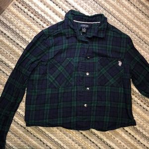 Polo long sleeve button up !